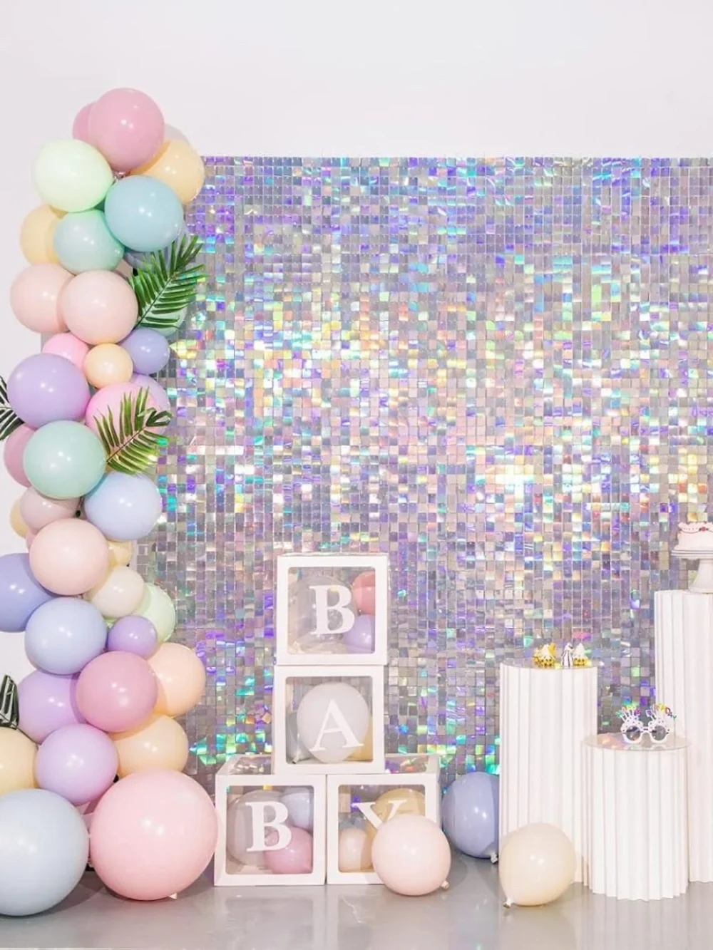 Shimmer Wall Backdrop 6x4 ft